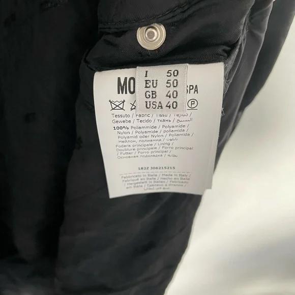 Moschino couture coat with logo - Picture 6 of 11